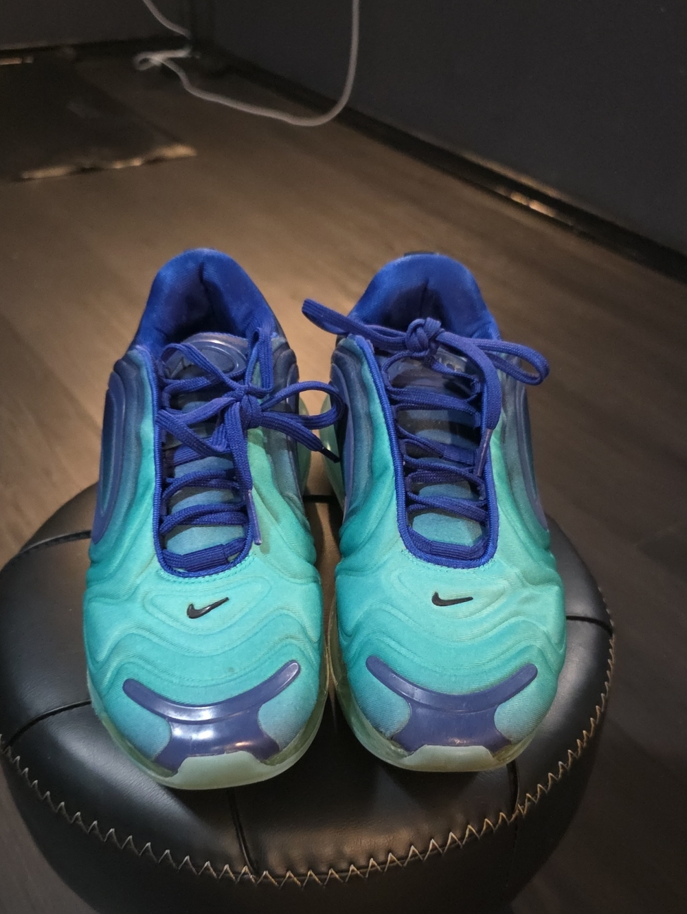 Women's 2019 Nike Air Max 720 Sea Forest Sneakers Size 7